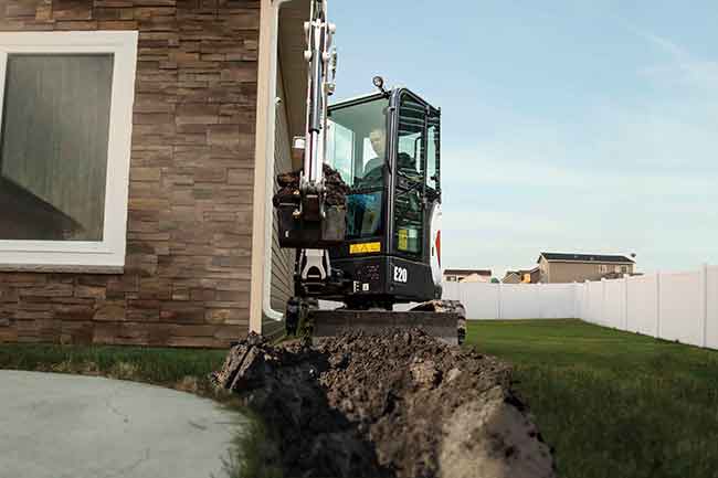 E20 Trenching by House
