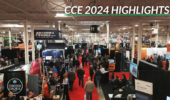 Large group of people on show floor room.